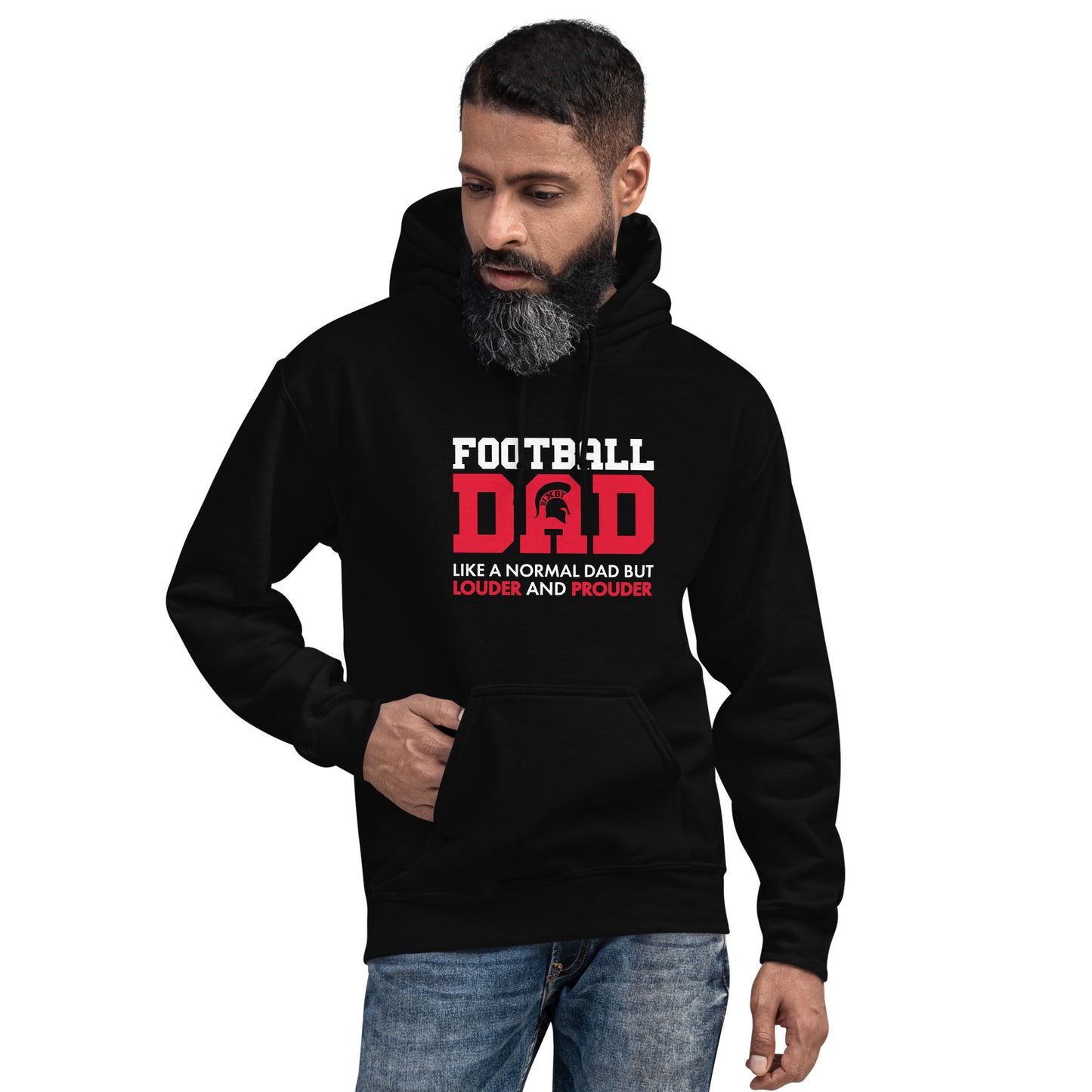 Bixby Football Dad Hoodie