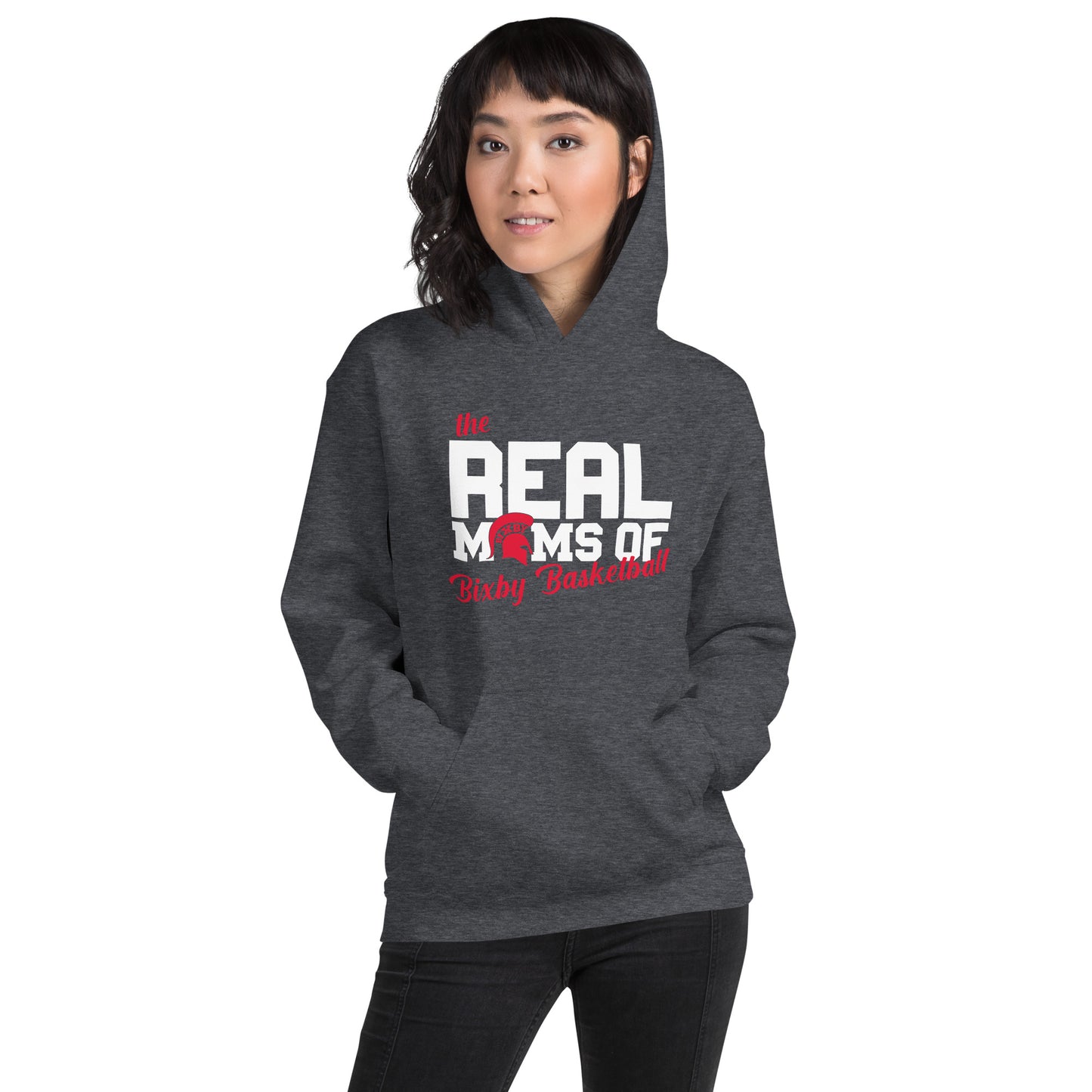 The Real Mom's of Bixby Basketball Hoodie