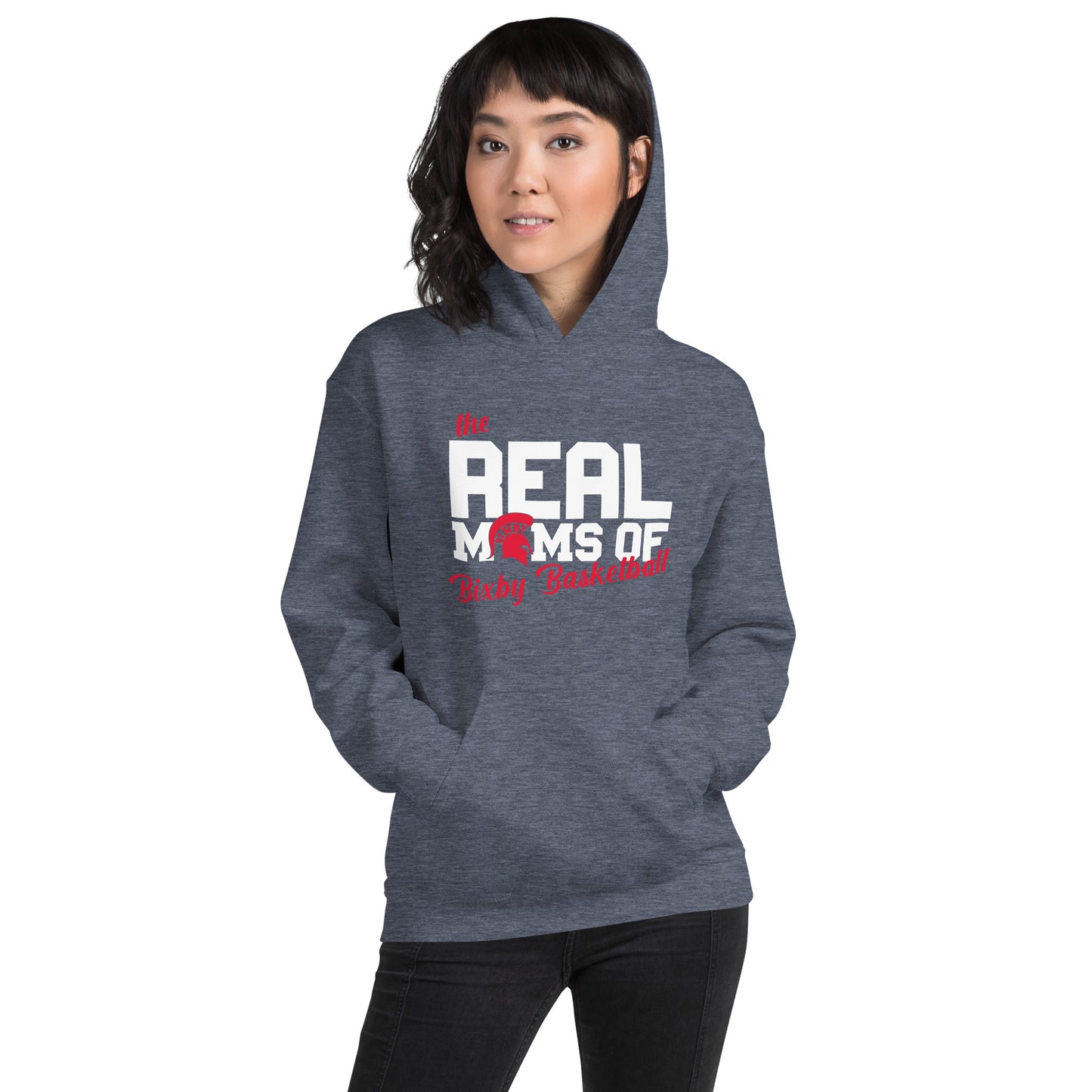 The Real Mom's of Bixby Basketball Hoodie