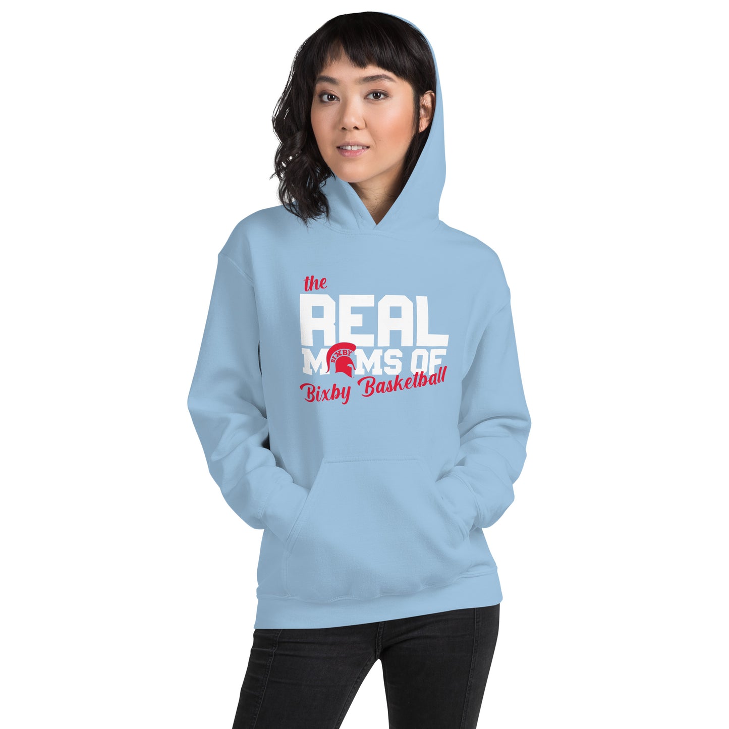 The Real Mom's of Bixby Basketball Hoodie