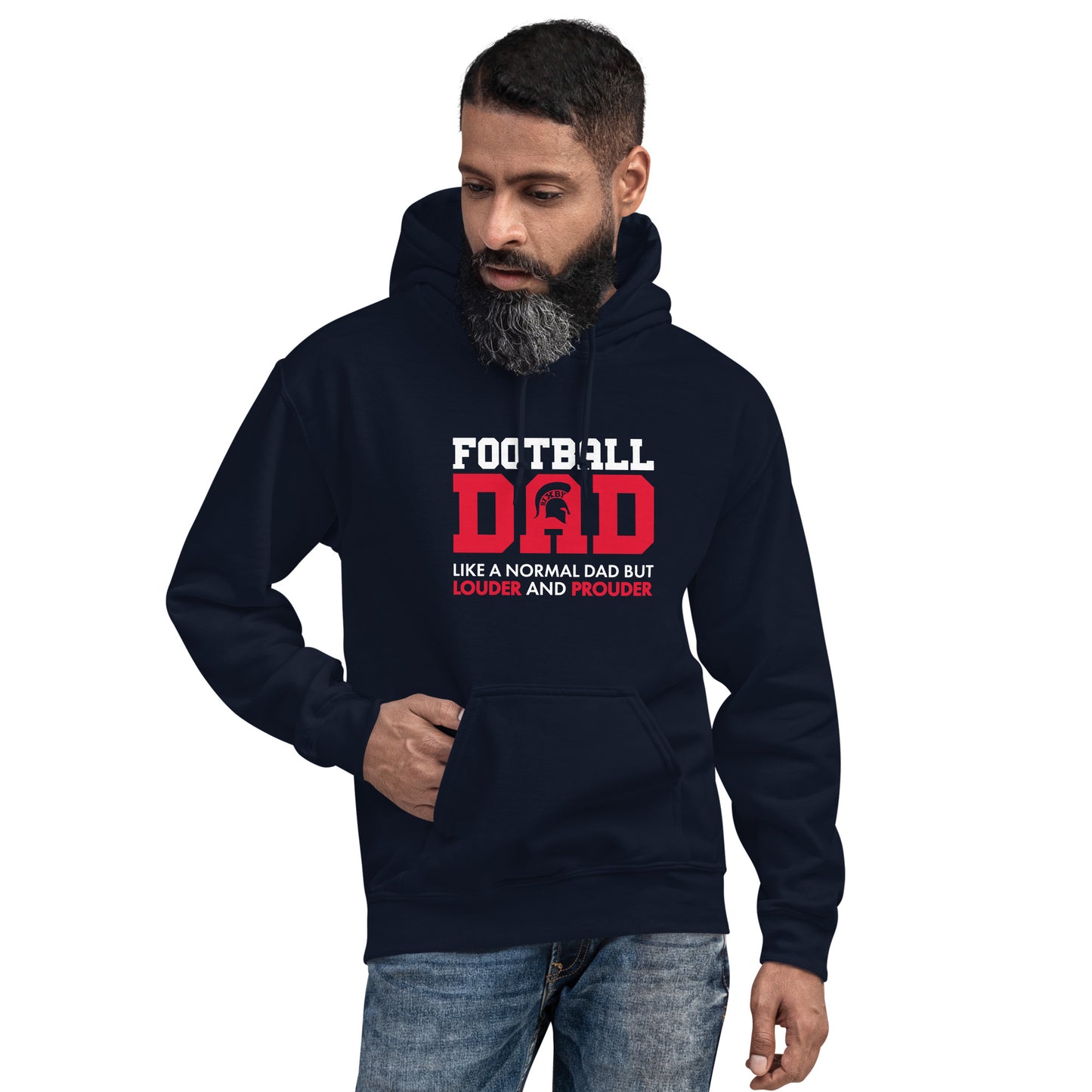 Bixby Football Dad Hoodie