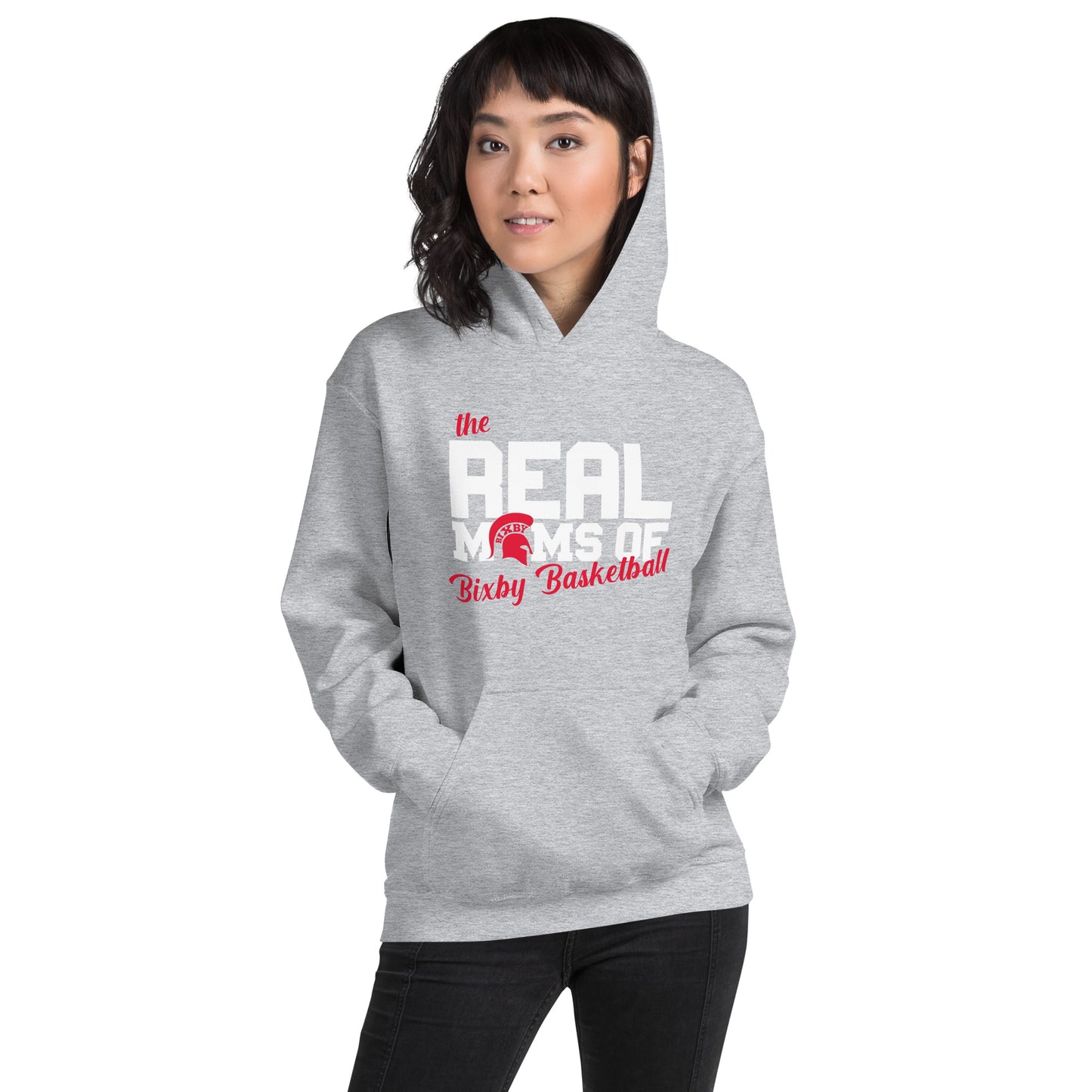 The Real Mom's of Bixby Basketball Hoodie
