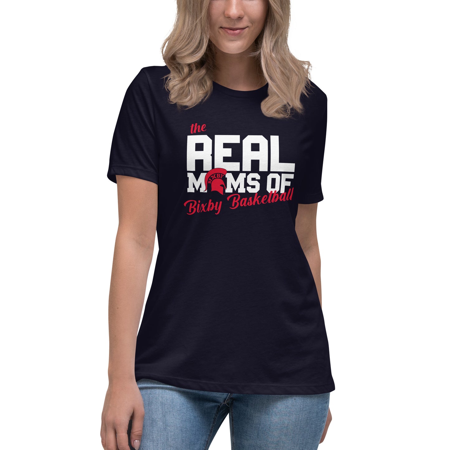 The Real Mom's of Bixby Basketball T-shirt