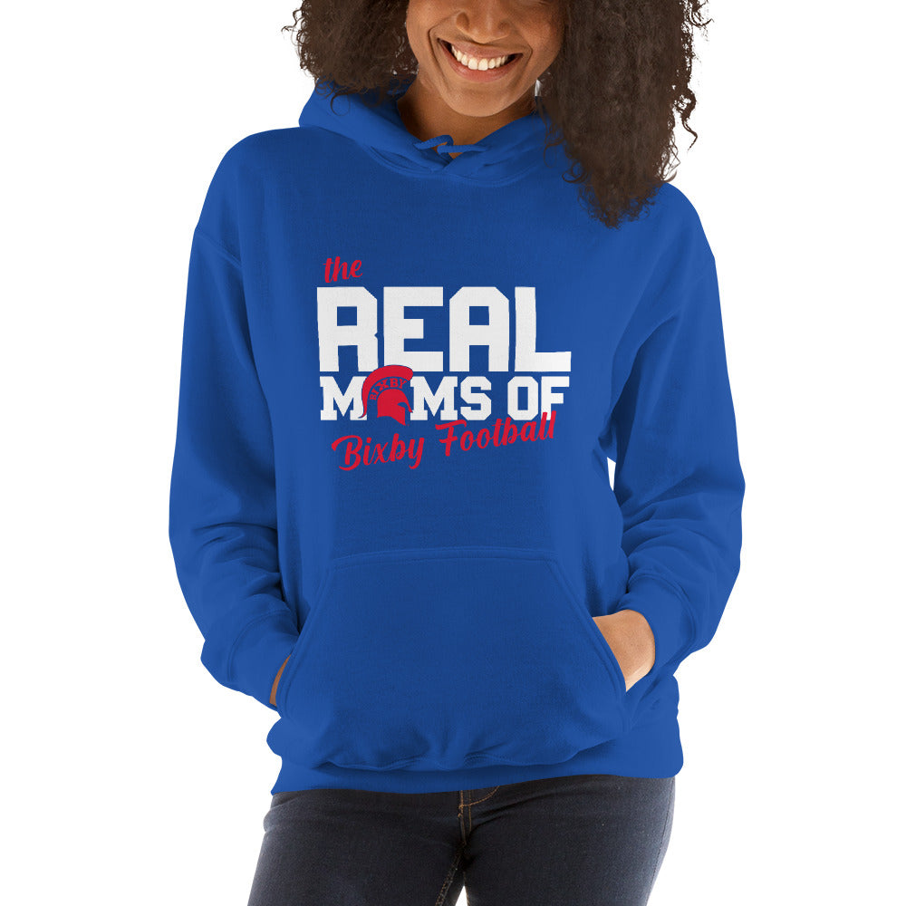 THE REAL MOMS OF BIXBY FOOTBALL HOODIE